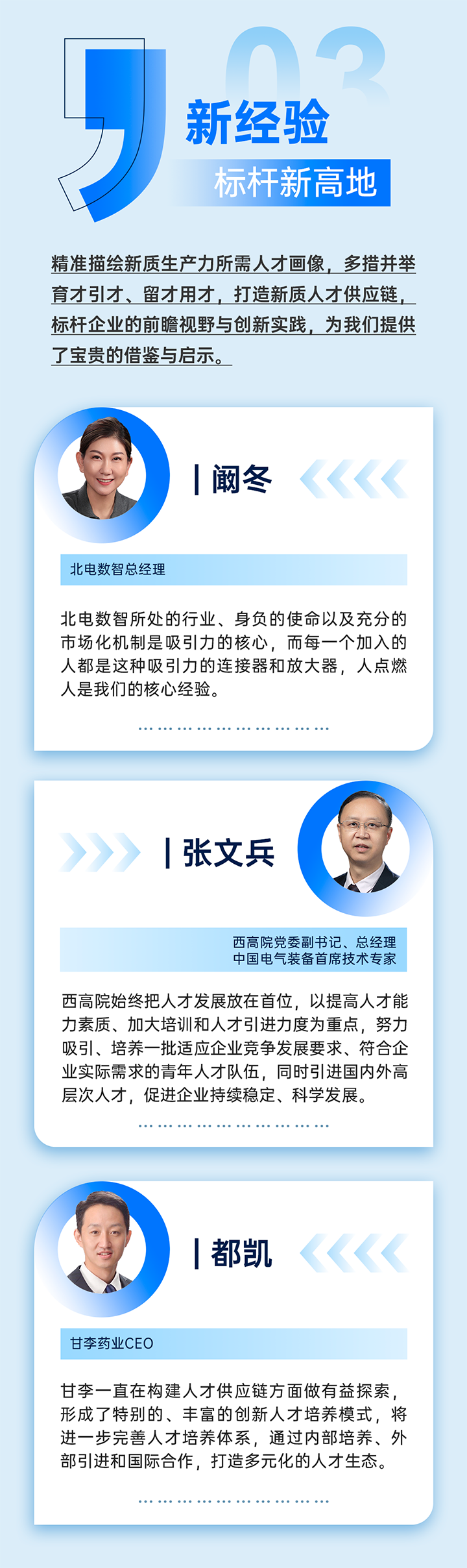 作为新质生产力领域代表的央国企、科研院所、标杆民营企业及人力资源服务业如何加快构建新质生产力人才供应链